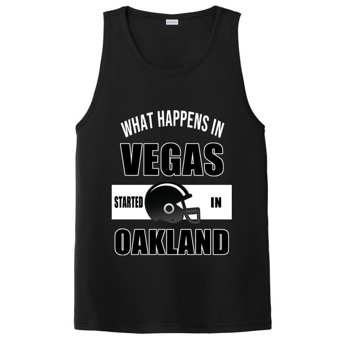 What Happens In Vegas started In Oakland Football PosiCharge Competitor Tank