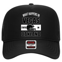 What Happens In Vegas started In Oakland Football Trucker Hat