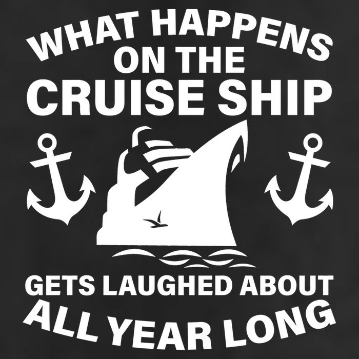 What Happens On A Cruise Ship Cool Comfort Performance Bucket Hat