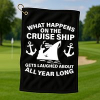 What Happens On A Cruise Ship Golf Towel