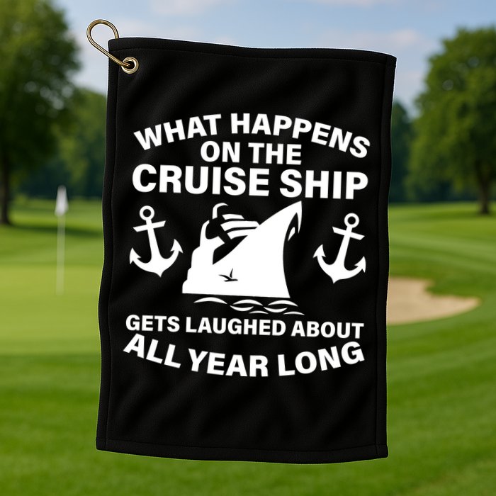 What Happens On A Cruise Ship Golf Towel