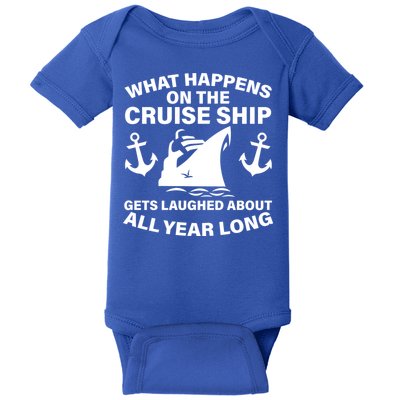 What Happens On A Cruise Ship Baby Bodysuit