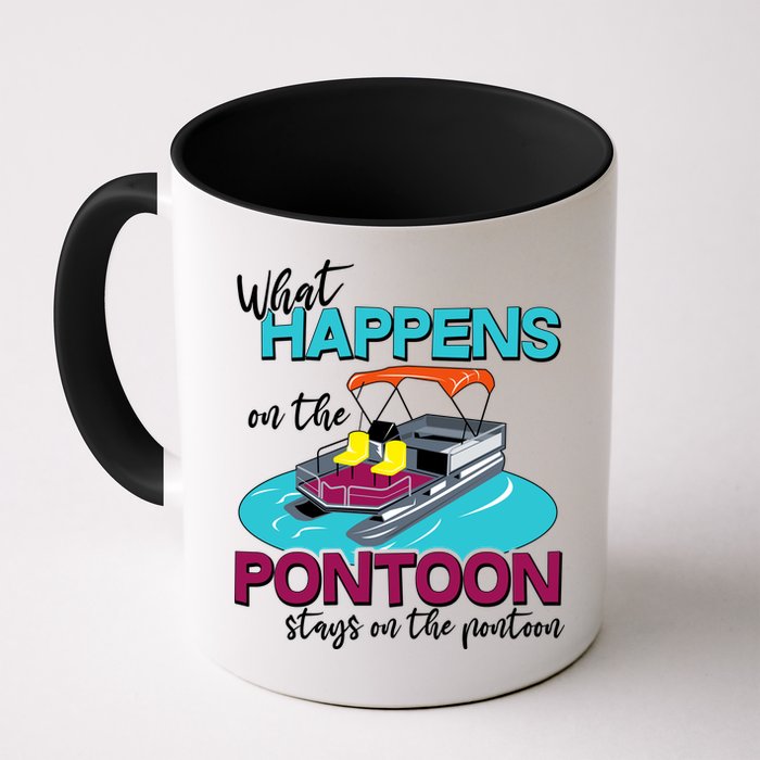 What Happens On The Pontoon Stays On The Pontoon Mug