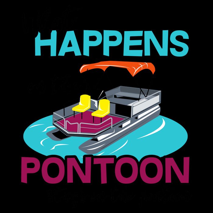 What Happens On The Pontoon Stays On The Pontoon Mug