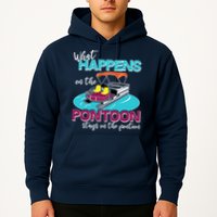 What Happens On The Pontoon Stays On The Pontoon Hoodie