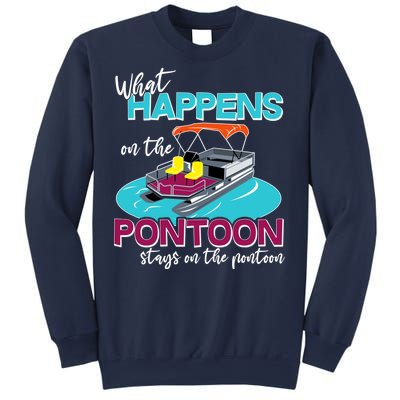 What Happens On The Pontoon Stays On The Pontoon Sweatshirt