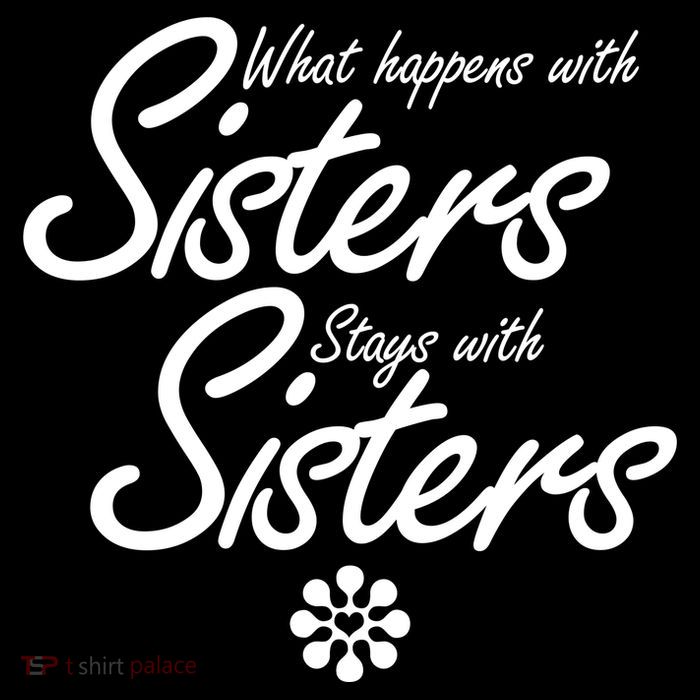 What Happens With Sisters Stays With Sisters Flexfit Unipanel Trucker Cap