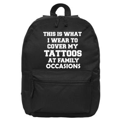 What I Wear To Cover My Tattoos At Family Occasions 16 in Basic Backpack