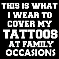 What I Wear To Cover My Tattoos At Family Occasions 16 in Basic Backpack