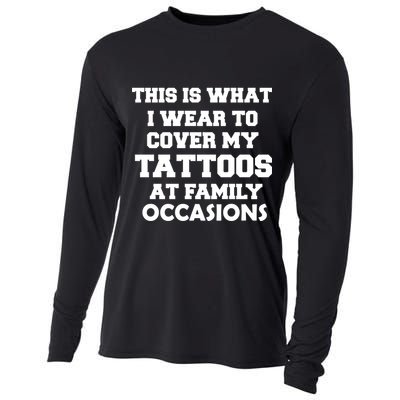 What I Wear To Cover My Tattoos At Family Occasions Cooling Performance Long Sleeve Crew