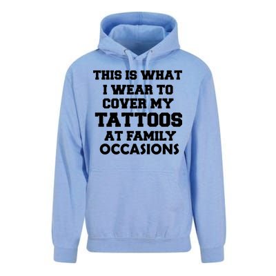 What I Wear To Cover My Tattoos At Family Occasions Unisex Surf Hoodie