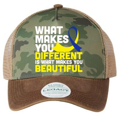 What Makes You Different Down Syndrome Awareness Legacy Tie Dye Trucker Hat