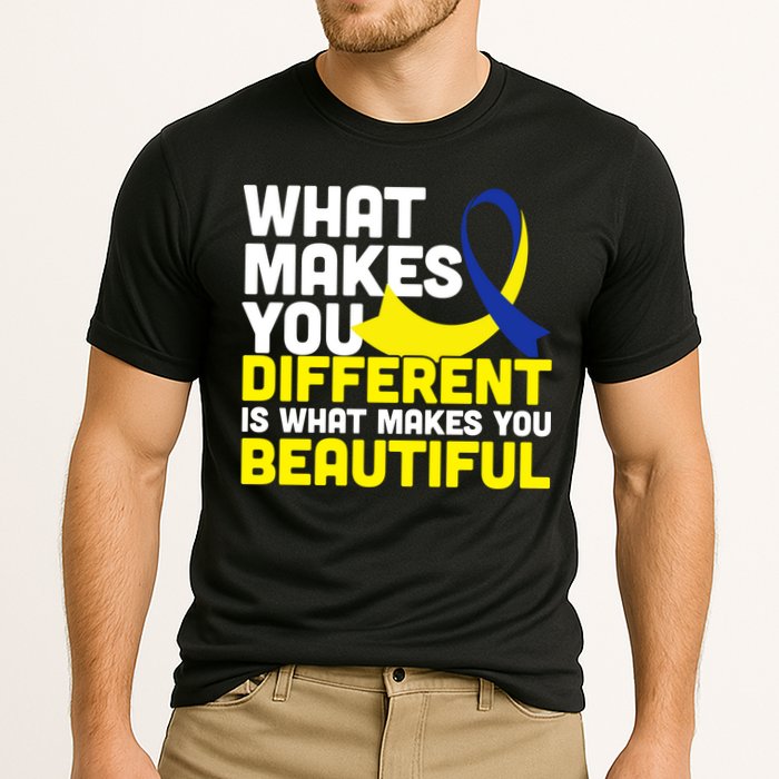 What Makes You Different Down Syndrome Awareness Performance Shirt