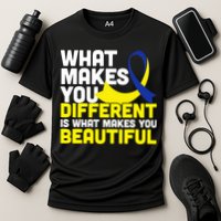 What Makes You Different Down Syndrome Awareness Performance Shirt
