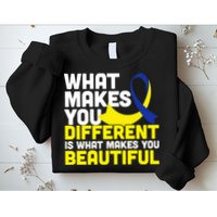 What Makes You Different Down Syndrome Awareness Sweatshirt