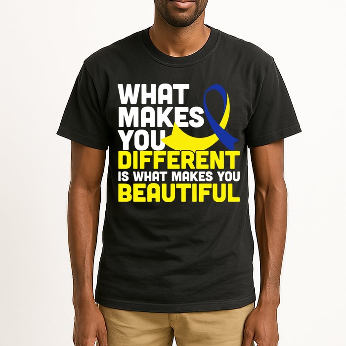 What Makes You Different Down Syndrome Awareness Tall T-Shirt