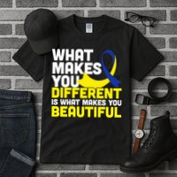 What Makes You Different Down Syndrome Awareness Tall T-Shirt