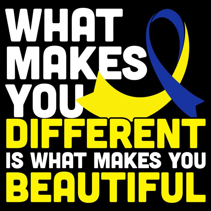 What Makes You Different Down Syndrome Awareness 7-Panel Snapback Hat