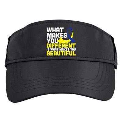 What Makes You Different Down Syndrome Awareness Adult Drive Performance Visor