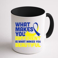 What Makes You Different Down Syndrome Awareness Mug