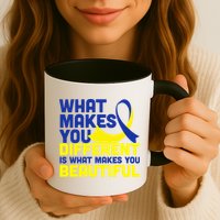 What Makes You Different Down Syndrome Awareness Mug