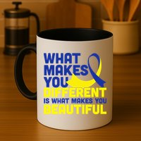 What Makes You Different Down Syndrome Awareness Mug