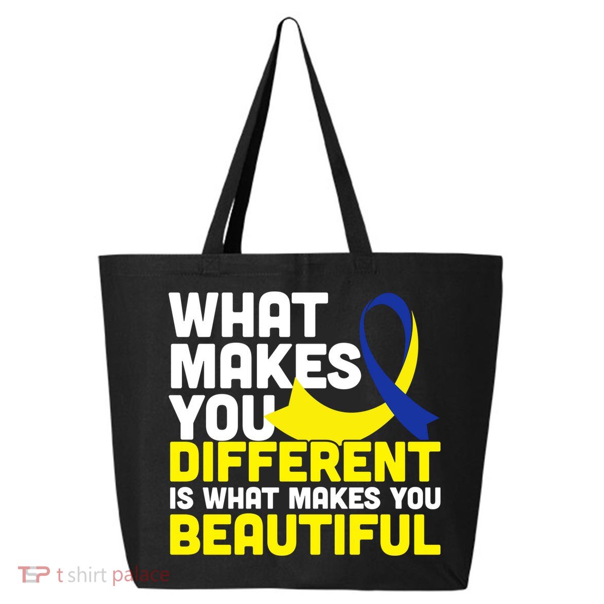 What Makes You Different Down Syndrome Awareness 25L Jumbo Tote