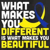 What Makes You Different Down Syndrome Awareness Golf Towel