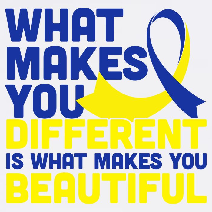 What Makes You Different Down Syndrome Awareness Garment-Dyed Sweatshirt