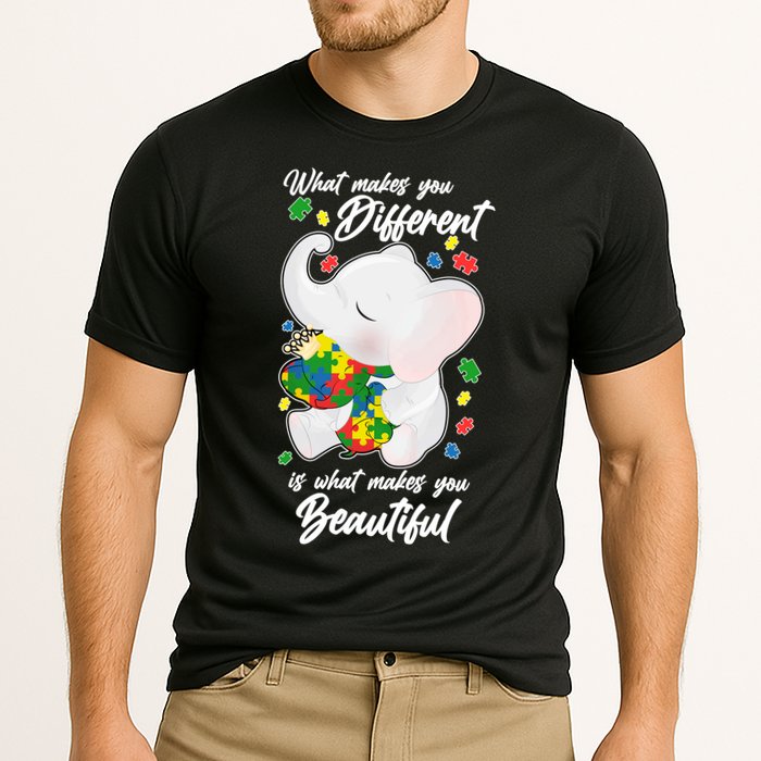 What Makes You Different Is What Makes You Beautiful Autism Performance Shirt