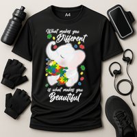 What Makes You Different Is What Makes You Beautiful Autism Performance Shirt