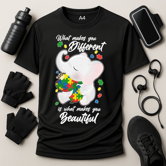 What Makes You Different Is What Makes You Beautiful Autism Performance Shirt