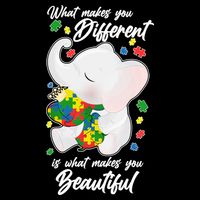 What Makes You Different Is What Makes You Beautiful Autism Performance Shirt