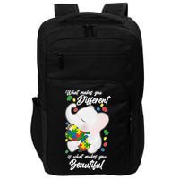 What Makes You Different Is What Makes You Beautiful Autism Impact Tech Backpack