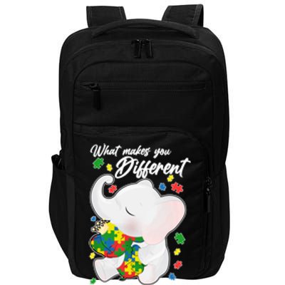 What Makes You Different Is What Makes You Beautiful Autism Impact Tech Backpack