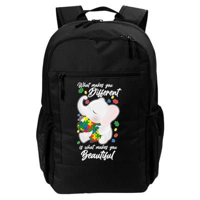 What Makes You Different Is What Makes You Beautiful Autism Daily Commute Backpack
