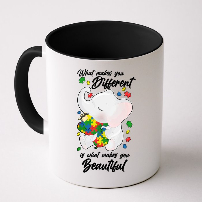 What Makes You Different Is What Makes You Beautiful Autism Mug