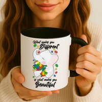 What Makes You Different Is What Makes You Beautiful Autism Mug