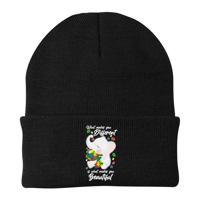 What Makes You Different Is What Makes You Beautiful Autism Beanie