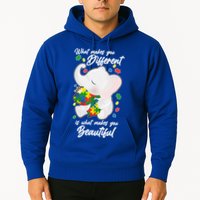 What Makes You Different Is What Makes You Beautiful Autism Hoodie