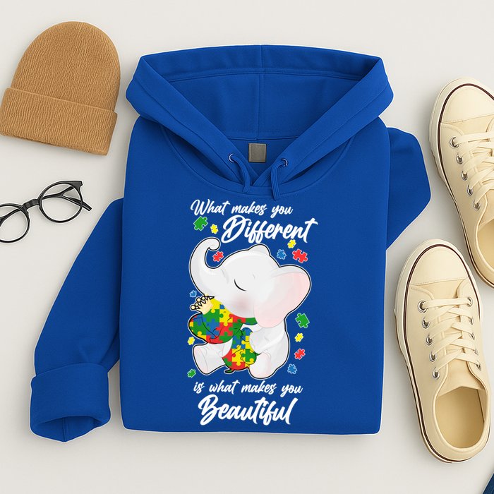 What Makes You Different Is What Makes You Beautiful Autism Hoodie