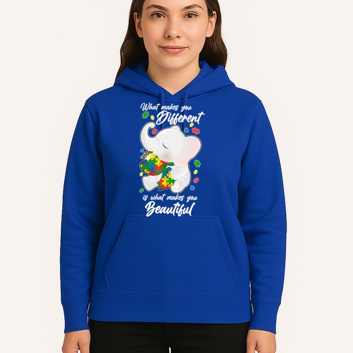 What Makes You Different Is What Makes You Beautiful Autism Hoodie