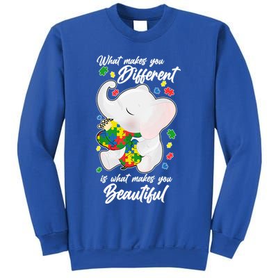 What Makes You Different Is What Makes You Beautiful Autism Sweatshirt