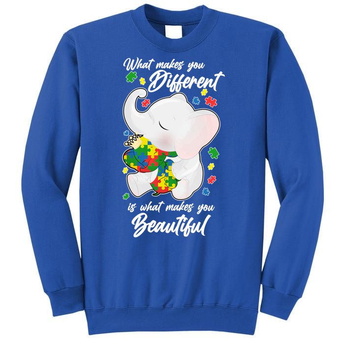 What Makes You Different Is What Makes You Beautiful Autism Sweatshirt