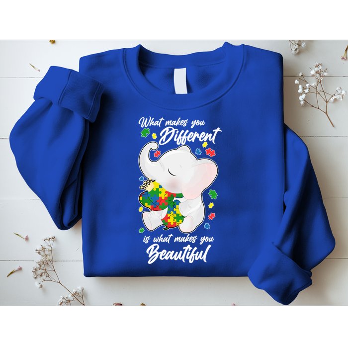 What Makes You Different Is What Makes You Beautiful Autism Sweatshirt