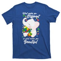 What Makes You Different Is What Makes You Beautiful Autism T-Shirt