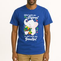 What Makes You Different Is What Makes You Beautiful Autism Tall T-Shirt