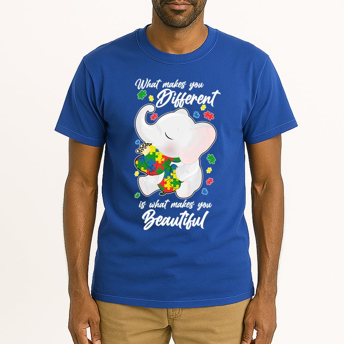 What Makes You Different Is What Makes You Beautiful Autism Tall T-Shirt