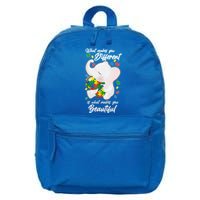 What Makes You Different Is What Makes You Beautiful Autism 16 in Basic Backpack