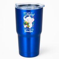 What Makes You Different Is What Makes You Beautiful Autism Tumbler
